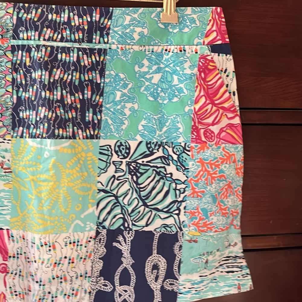 Lilly Pulitzer Skort Multi Sailor Patch Print - image 3